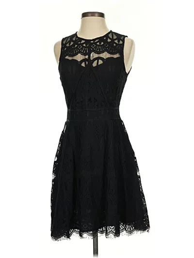 Pre-owned Adelyn Rae Cocktail Dress In Black