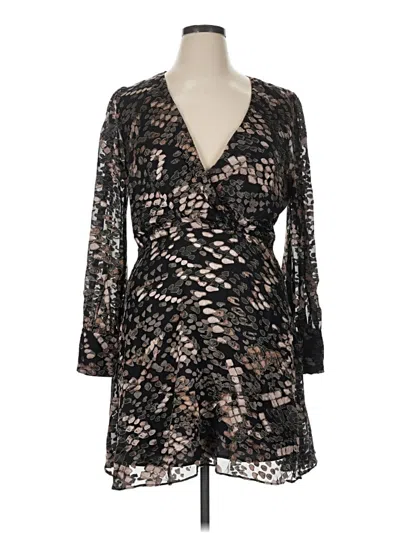 Pre-owned Adelyn Rae Cocktail Dress In Black