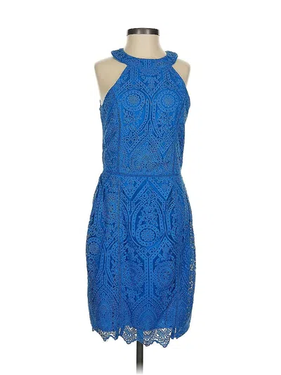 Pre-owned Adelyn Rae Cocktail Dress In Blue