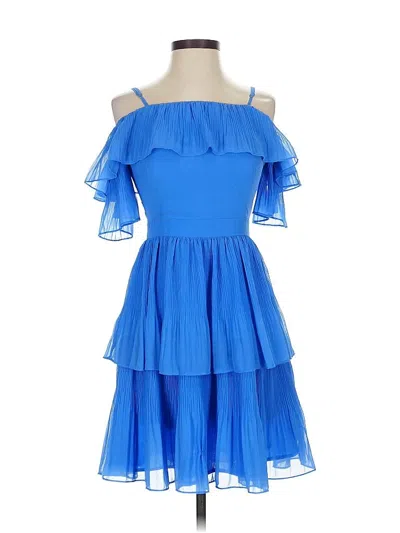 Pre-owned Adelyn Rae Cocktail Dress In Blue