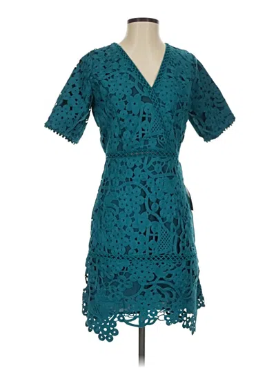 Pre-owned Adelyn Rae Cocktail Dress In Blue