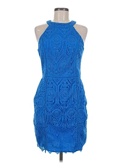 Pre-owned Adelyn Rae Cocktail Dress In Blue