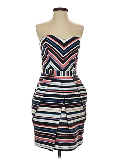 Pre-owned Adelyn Rae Cocktail Dress In Blue