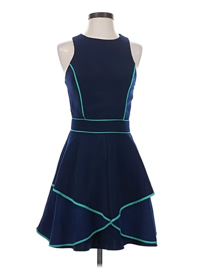 Pre-owned Adelyn Rae Cocktail Dress In Blue