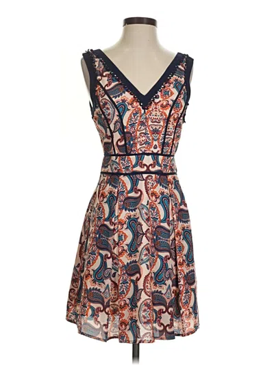 Pre-owned Adelyn Rae Cocktail Dress In Blue