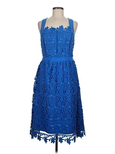Pre-owned Adelyn Rae Cocktail Dress In Blue