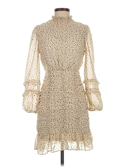 Pre-owned Adelyn Rae Cocktail Dress In Brown