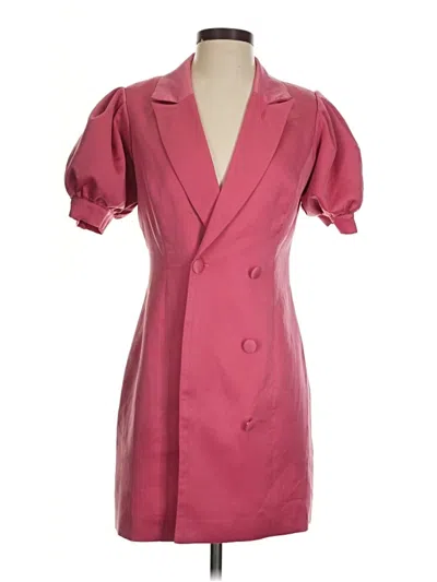 Pre-owned Adelyn Rae Cocktail Dress In Burgundy