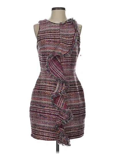 Pre-owned Adelyn Rae Cocktail Dress In Gray