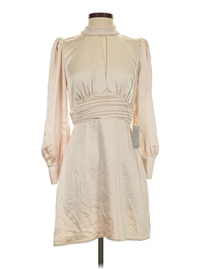 Pre-owned Adelyn Rae Cocktail Dress In Ivory