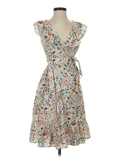 Pre-owned Adelyn Rae Cocktail Dress In Ivory