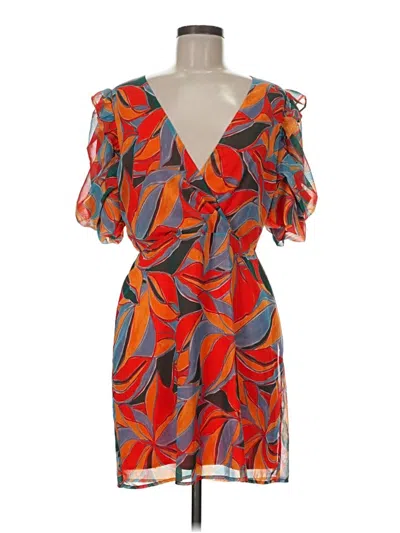 Pre-owned Adelyn Rae Cocktail Dress In Orange