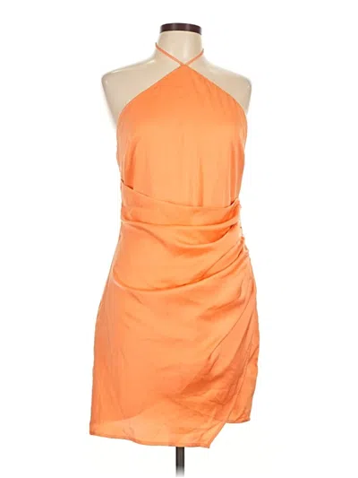 Pre-owned Adelyn Rae Cocktail Dress In Orange