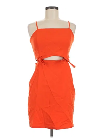 Pre-owned Adelyn Rae Cocktail Dress In Orange