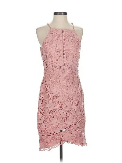 Pre-owned Adelyn Rae Cocktail Dress In Pink