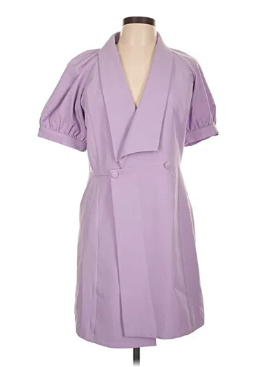 Pre-owned Adelyn Rae Cocktail Dress In Purple