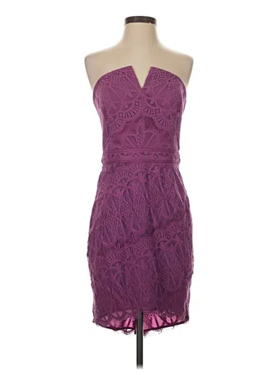 Pre-owned Adelyn Rae Cocktail Dress In Purple