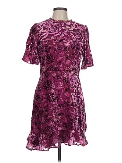 Pre-owned Adelyn Rae Cocktail Dress In Purple