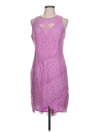Pre-owned Adelyn Rae Cocktail Dress In Purple