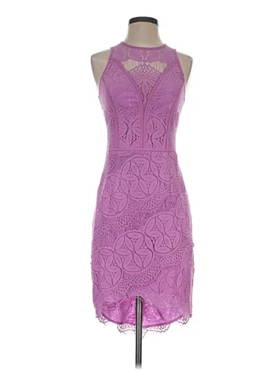 Pre-owned Adelyn Rae Cocktail Dress In Purple