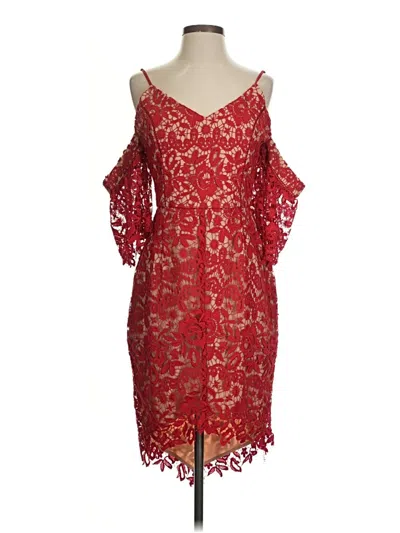 Pre-owned Adelyn Rae Cocktail Dress In Red
