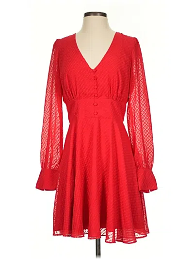 Pre-owned Adelyn Rae Cocktail Dress In Red