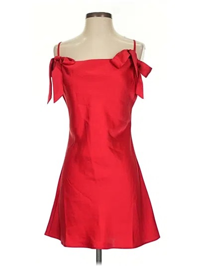Pre-owned Adelyn Rae Cocktail Dress In Red
