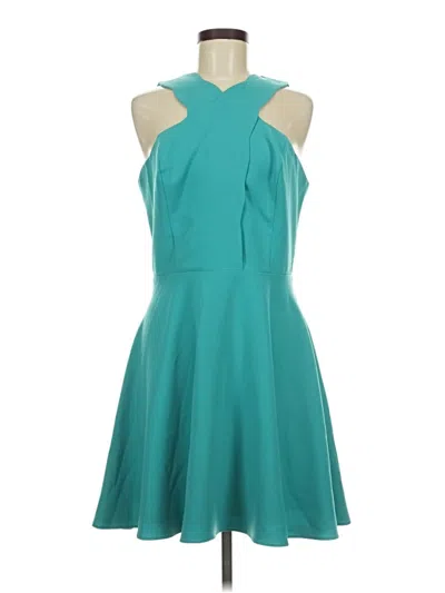 Pre-owned Adelyn Rae Cocktail Dress In Teal