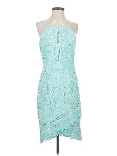 Pre-owned Adelyn Rae Cocktail Dress In Teal