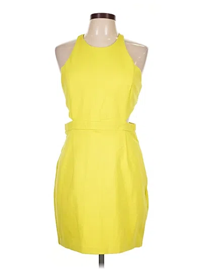Pre-owned Adelyn Rae Cocktail Dress In Yellow