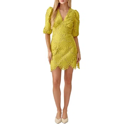 Adelyn Rae Harper Lace Minidress