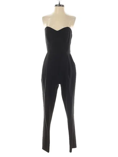 Pre-owned Adelyn Rae Jumpsuit In Black