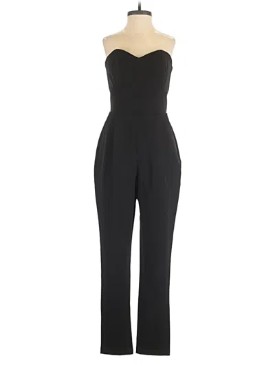 Pre-owned Adelyn Rae Jumpsuit In Black