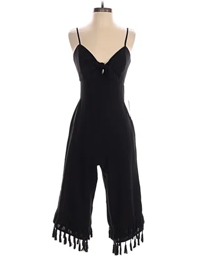 Pre-owned Adelyn Rae Jumpsuit In Black
