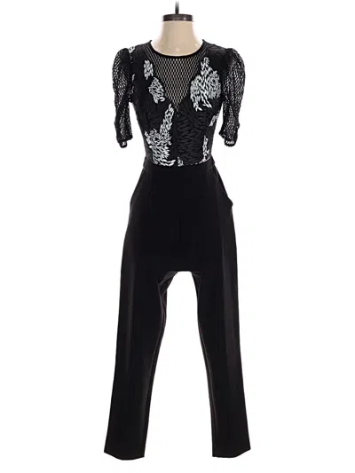 Pre-owned Adelyn Rae Jumpsuit In Black