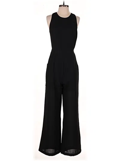 Pre-owned Adelyn Rae Jumpsuit In Black