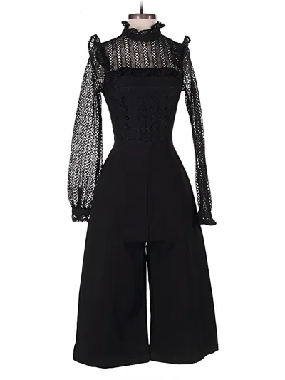 Pre-owned Adelyn Rae Jumpsuit In Black