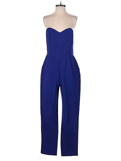 Pre-owned Adelyn Rae Jumpsuit In Blue