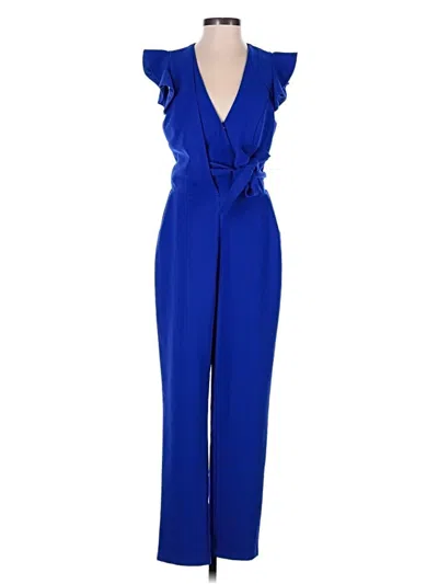 Pre-owned Adelyn Rae Jumpsuit In Blue