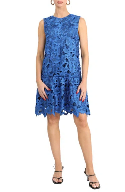 adelyn rae blue lace dress Mia Crochet Lace Midi Dress main image 0