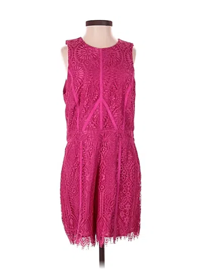 Pre-owned Adelyn Rae Romper In Pink