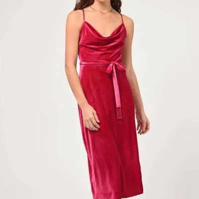 Adelyn Rae Zana Slip Dress In Red