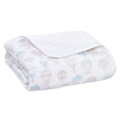 Aden + Anais Boutique 100% Organic Cotton Muslin Baby Blanket In White