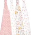 Aden + Anais 4-pack Classic Swaddling Cloths In Multi