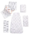 Aden By Aden + Anais Aden By Aden Anais Baby Boys Girls Elephant Print Zebra Print Collection In Safari Babe