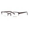 Adensco Ladies Brown Rectangular Eyeglass Frames Ad200 In Multi