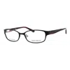 Adensco Ladies Black Rectangular Eyeglass Frames Ad207 In Black