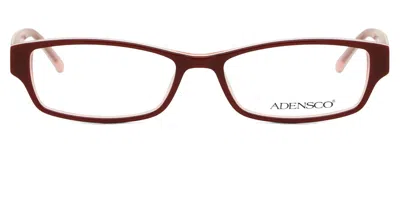 Adensco Ad 212 0ds9 Men's Glasses Burgundy Size 51 - Free Lenses - Blue Light Block Available