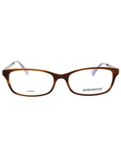 Adensco Ad 213 Eyeglasses In Havana Lilac / Clear Demo Lens