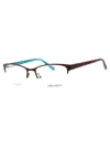 Adensco Ad 221 Women's Rectangular Eyeglasses In Black